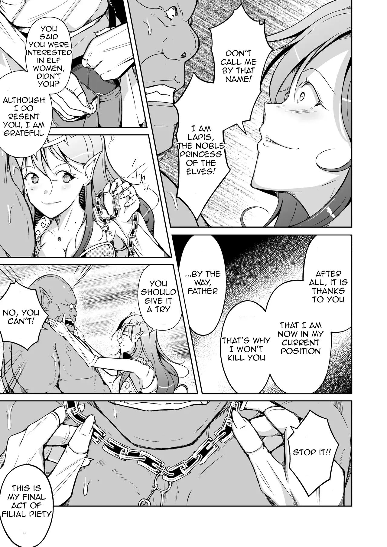 Koukan ~elf No Oujo Ni Natta Orc No Monogatari~ Chapter 1000 Page 39